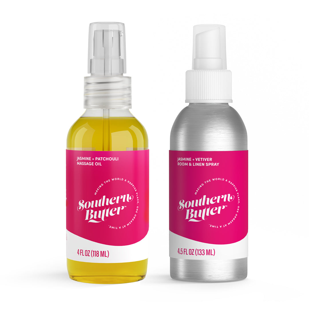 Massage Oil - Jasmine + Patchouli by Southern Butter