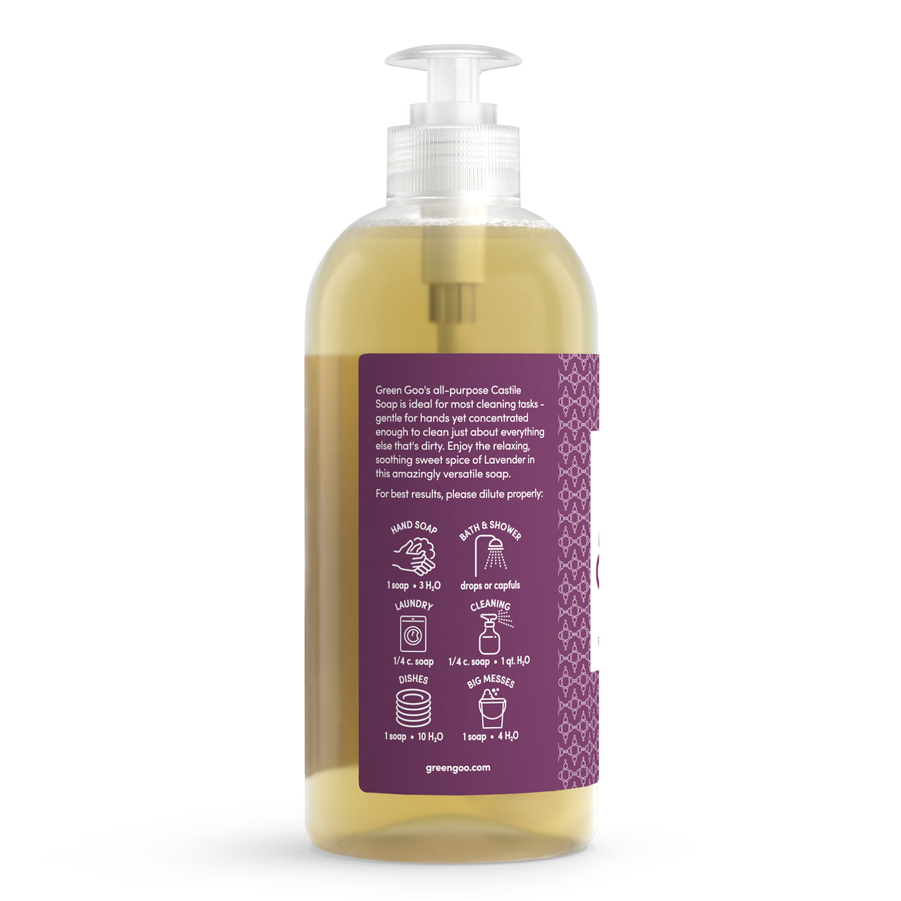 Liquid Castile Hand Soap - Lavender