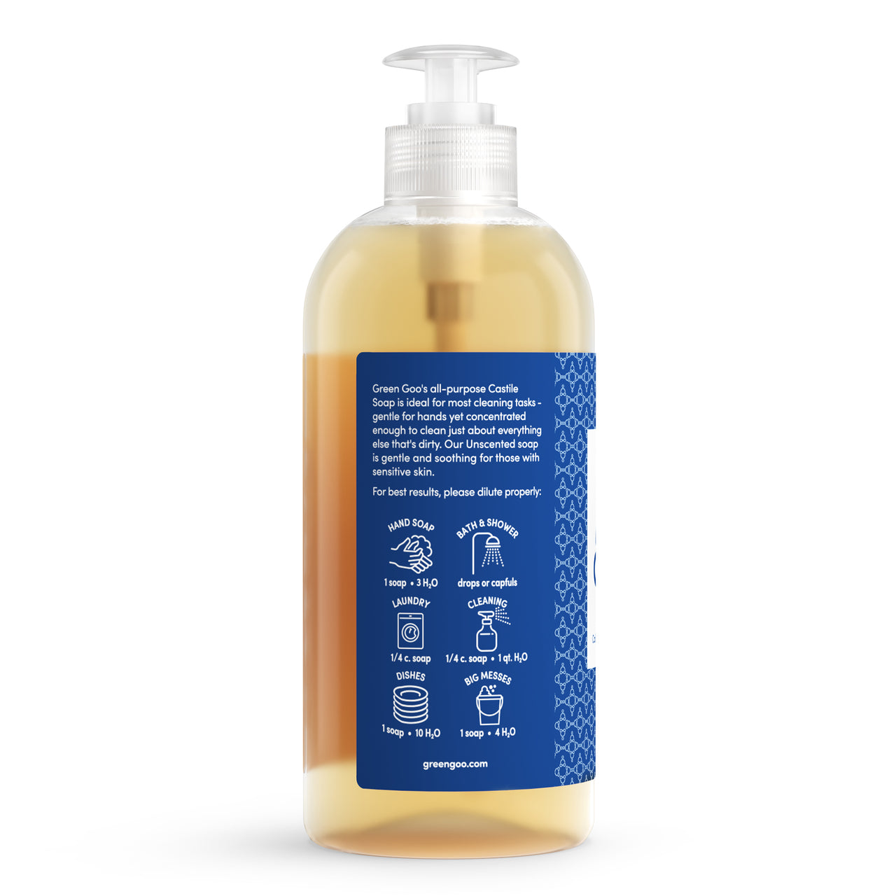 Liquid Castile Hand Soap - Unscented