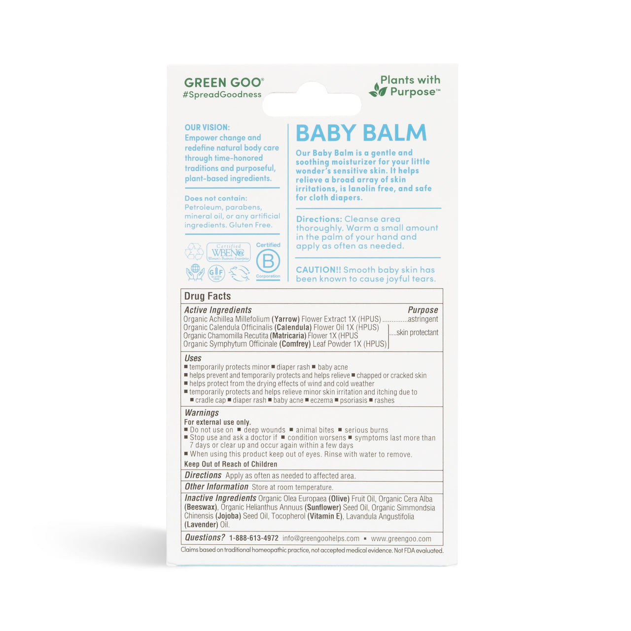 Baby Balm | Green Goo by Sierra Sage Herbs