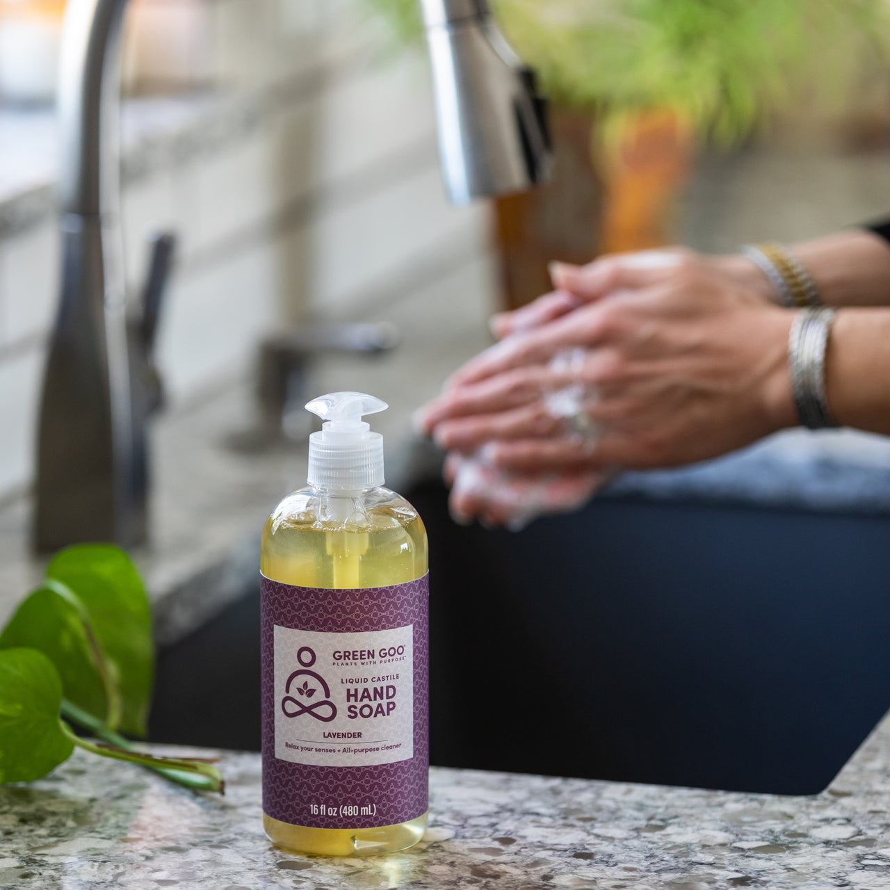 Liquid Castile Hand Soap - Lavender